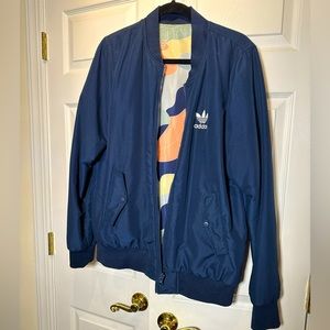 Reversible Adidas bomber jacket